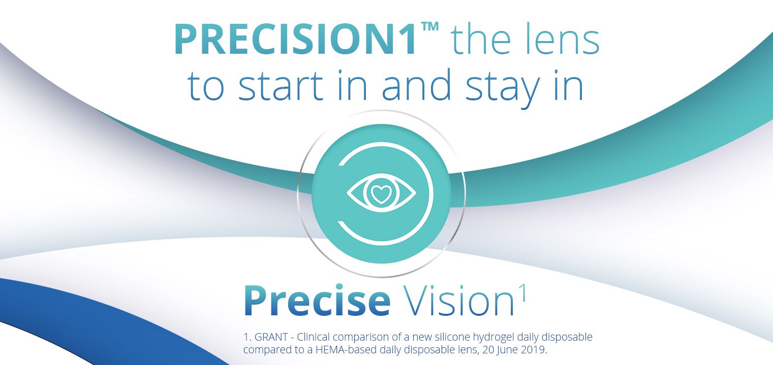 Precision1 - Pack of 30 - Daily Contact lenses