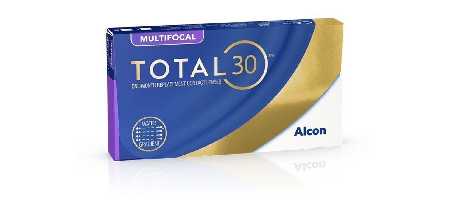 Total 30 Multifocal - Boîte de 6 - Lentilles Mensuelle